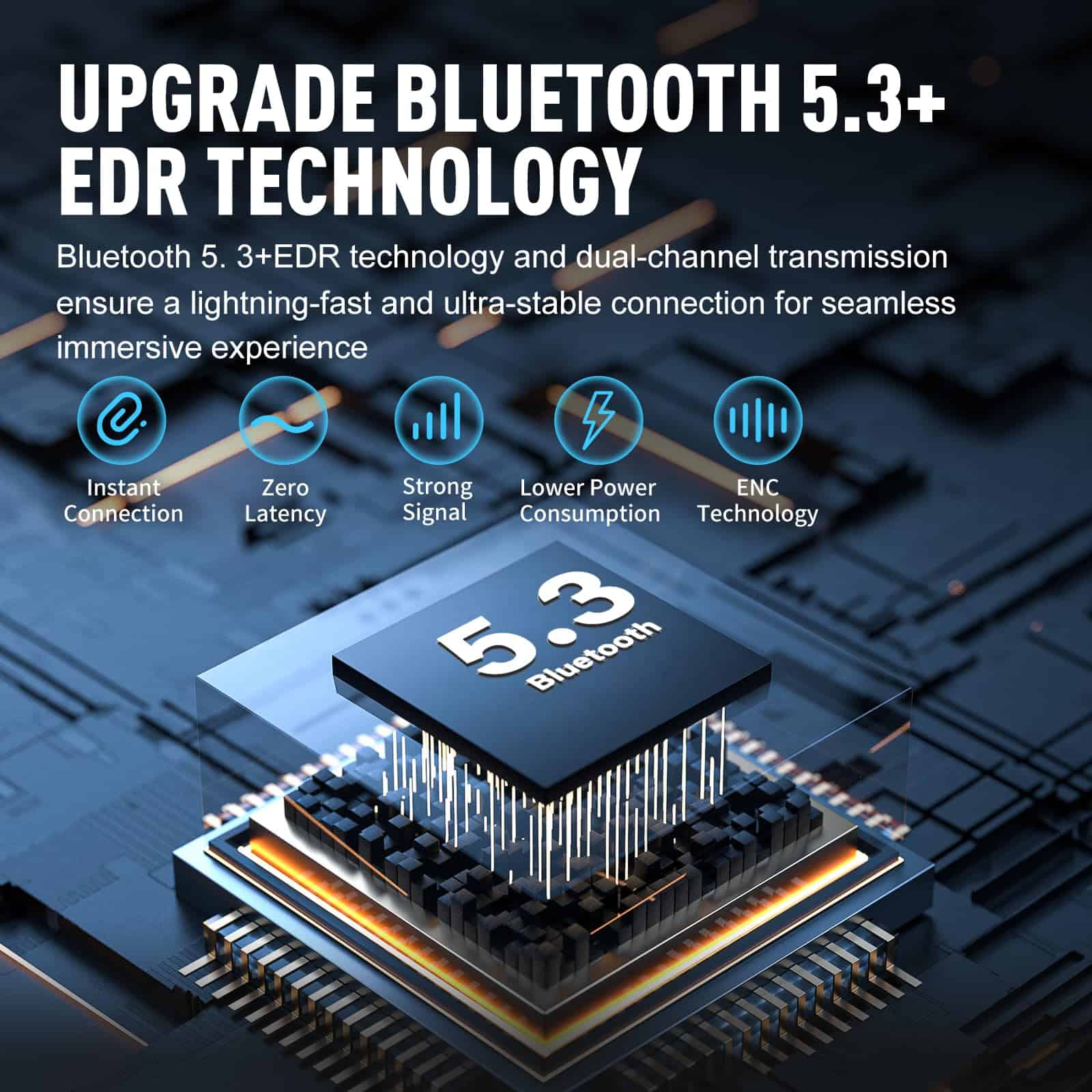 Audífonos inalámbricos True Wireless ZIPFORCE, auriculares - Imagen 3
