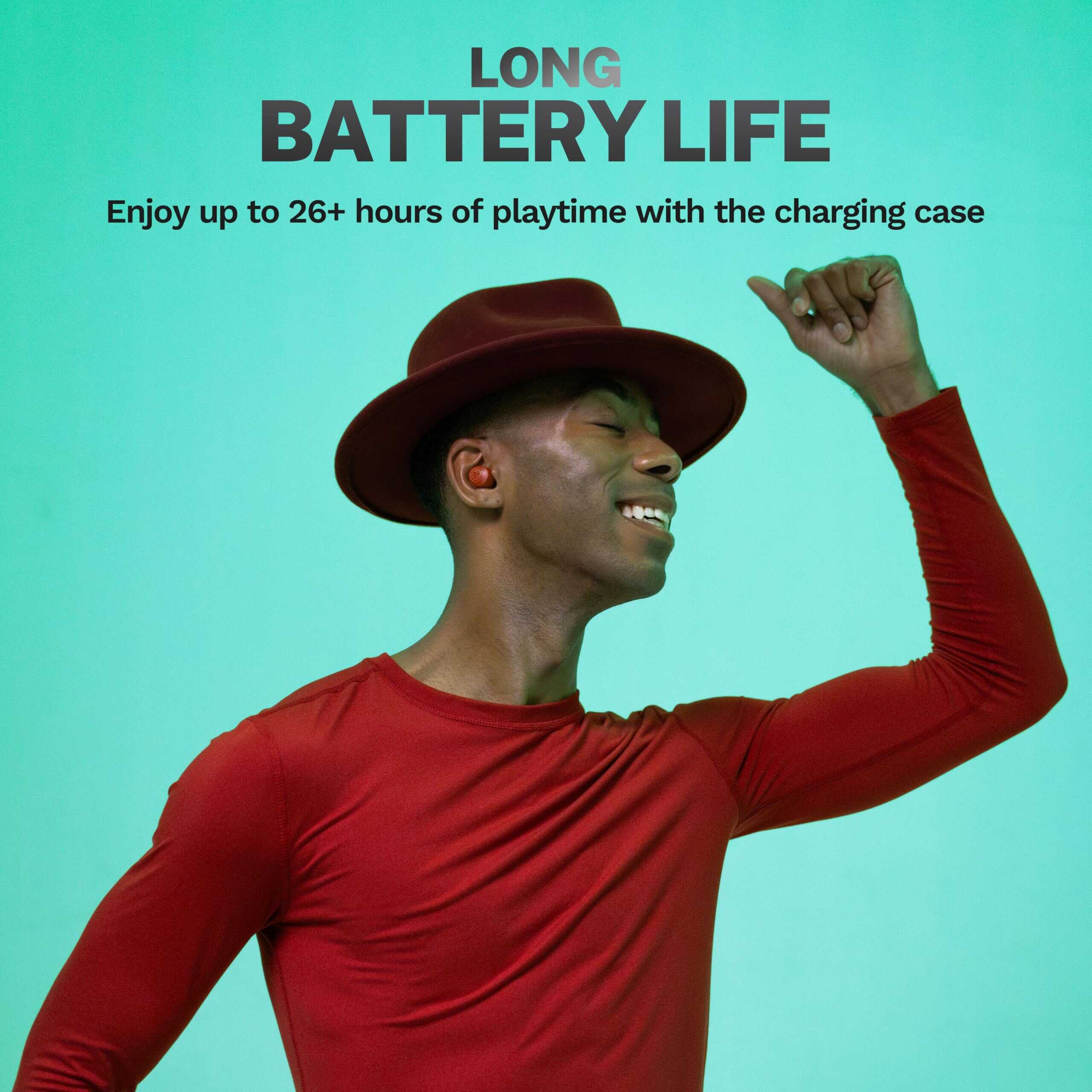 Audífonos Inalámbricos JLab Go Pop+ con Estuche de Carga - - Imagen 5