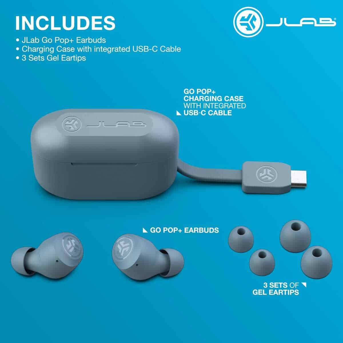 JLab Go Air Pop Auriculares intrauriculares inalámbricos - Imagen 8