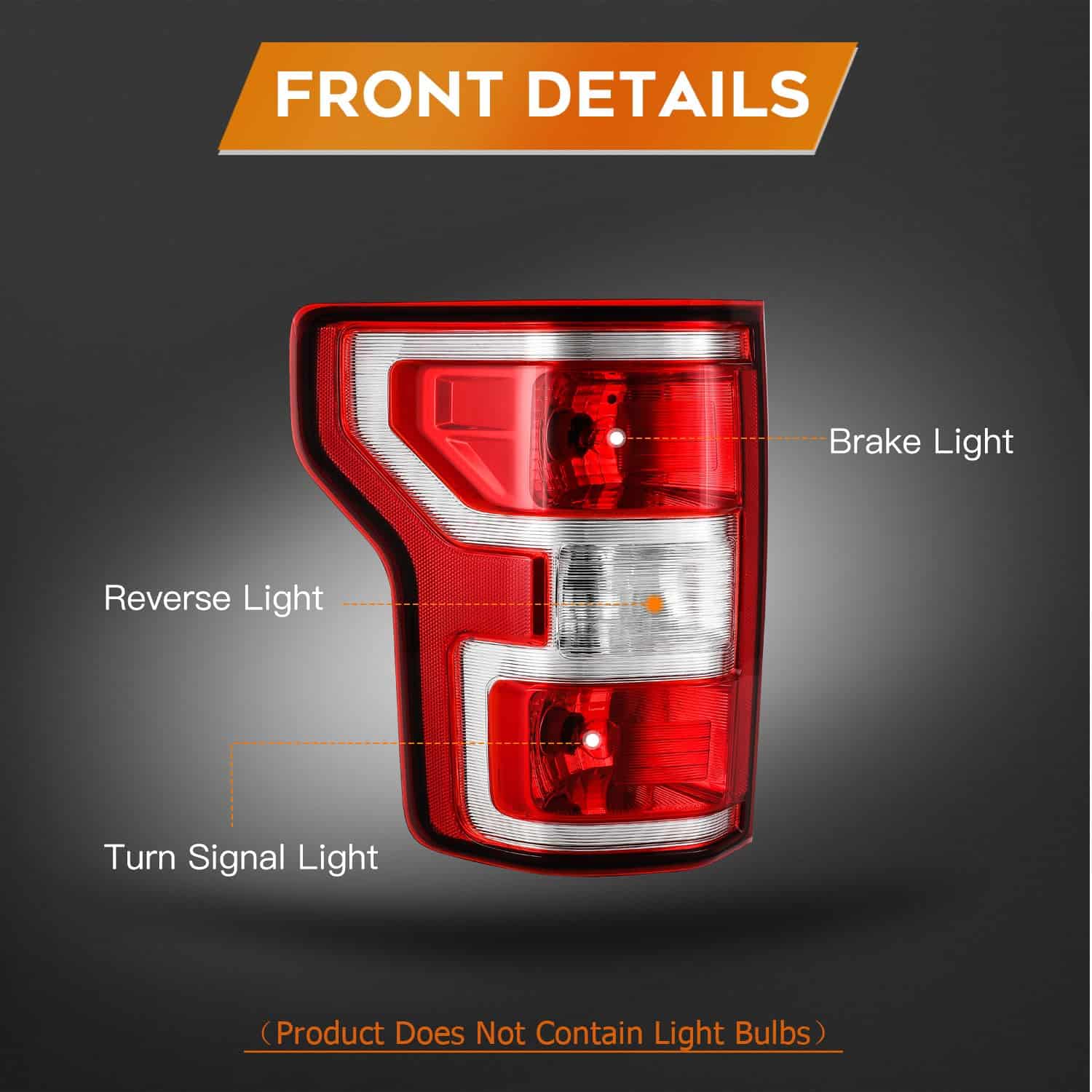 Ensamblaje de Faro Trasero Compatible con Ford F-150 2018 - Imagen 4