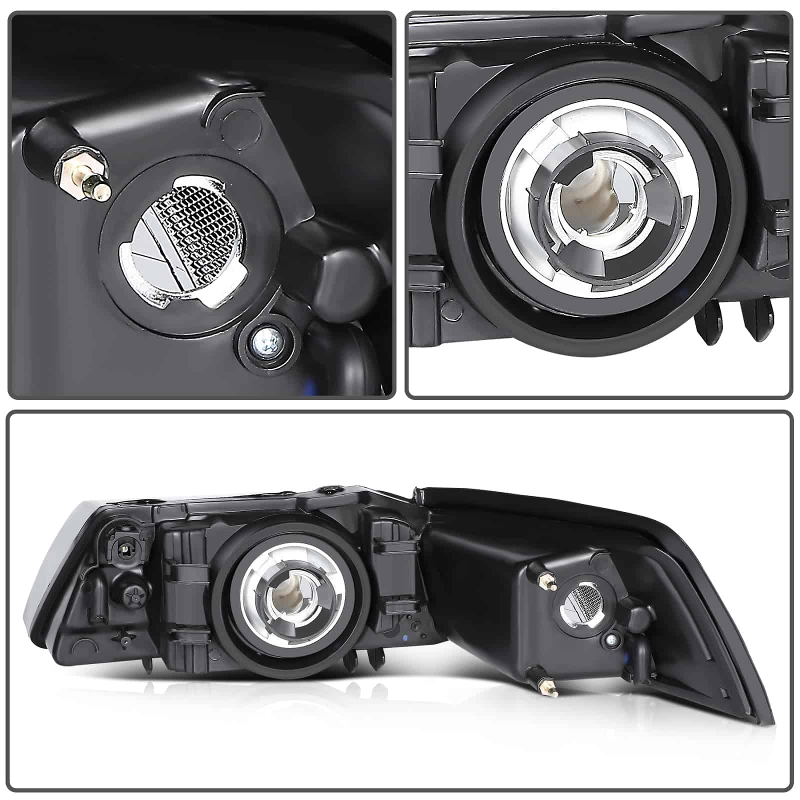 Conjunto de faros delanteros compatible con Ford Mustang - Imagen 4