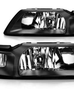 Conjunto de faros delanteros compatible con Ford Mustang