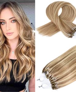 Extensiones de Cabello Humano de Microlink Kpvxxve 20