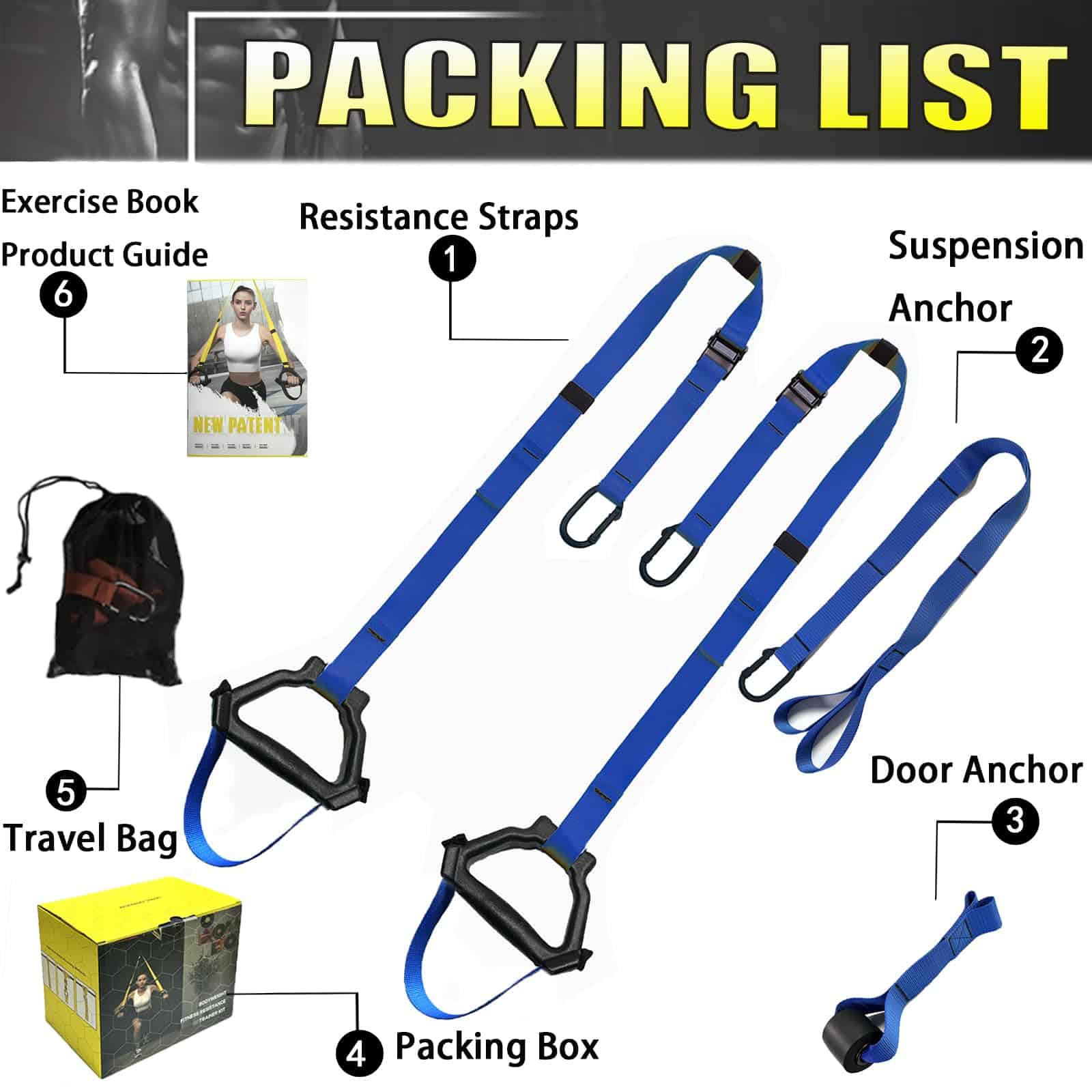 ADALT LION Bandas de Entrenamiento de Resistencia de Peso - Imagen 3