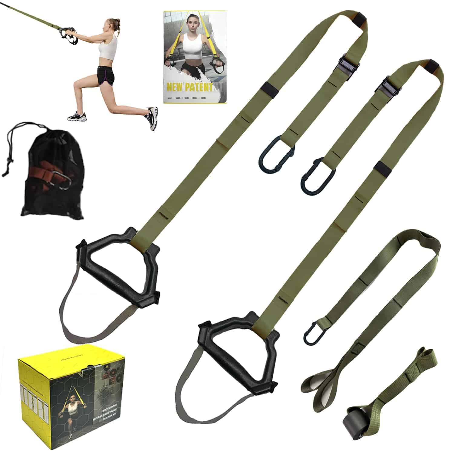 ADALT LION Bodyweight Resistance Training -Verde Militar