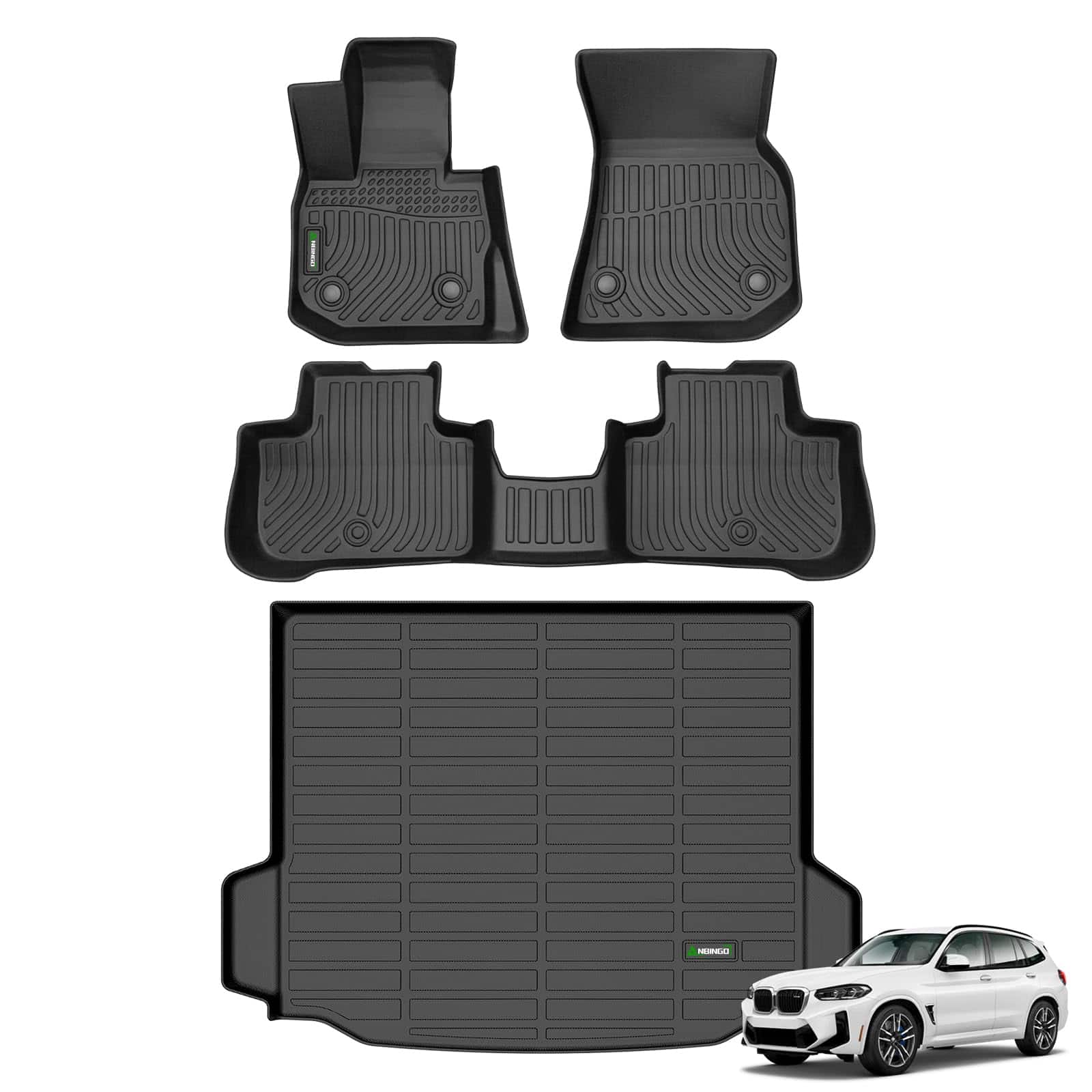 Tapetes para piso para BMW X3 2018-2024, Accesorios para
