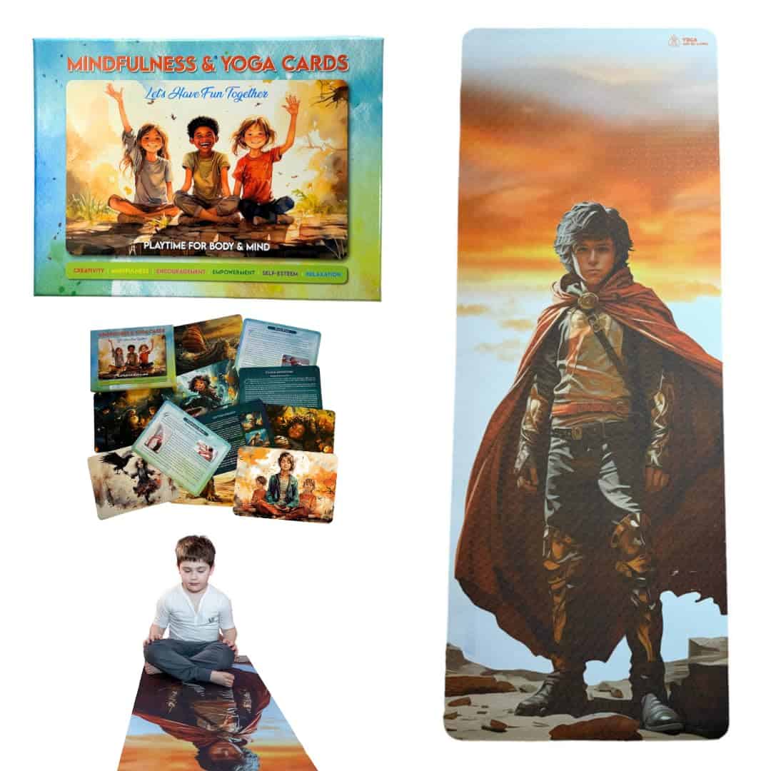 SET de Yoga MindfulKids - Tapete Premium Eco Friendly y - Imagen 7