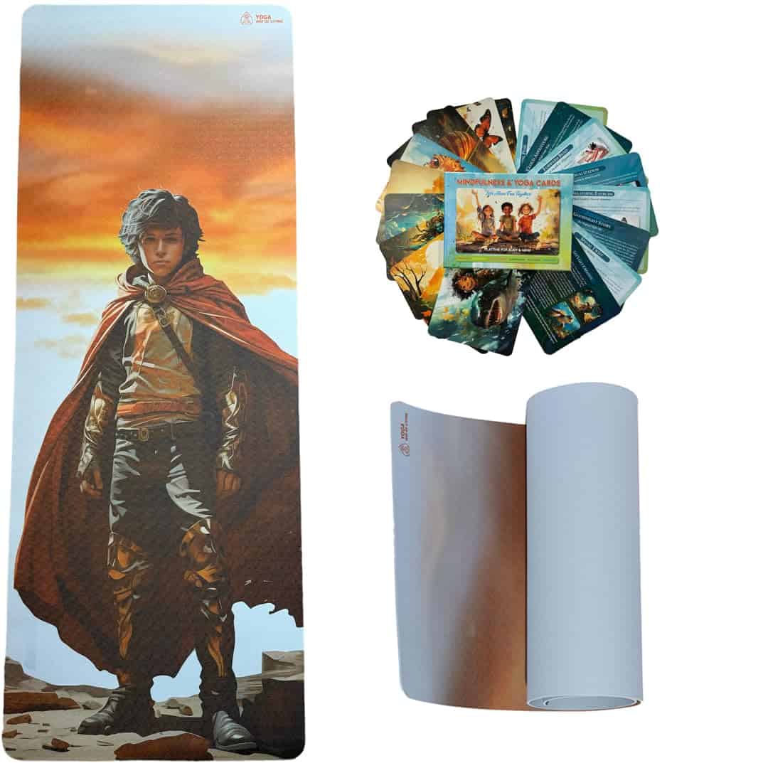 SET de Yoga MindfulKids - Tapete Premium Eco Friendly y