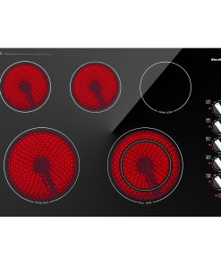 Estufa eléctrica 7300W de 30 pulgadas, empotrada, 5