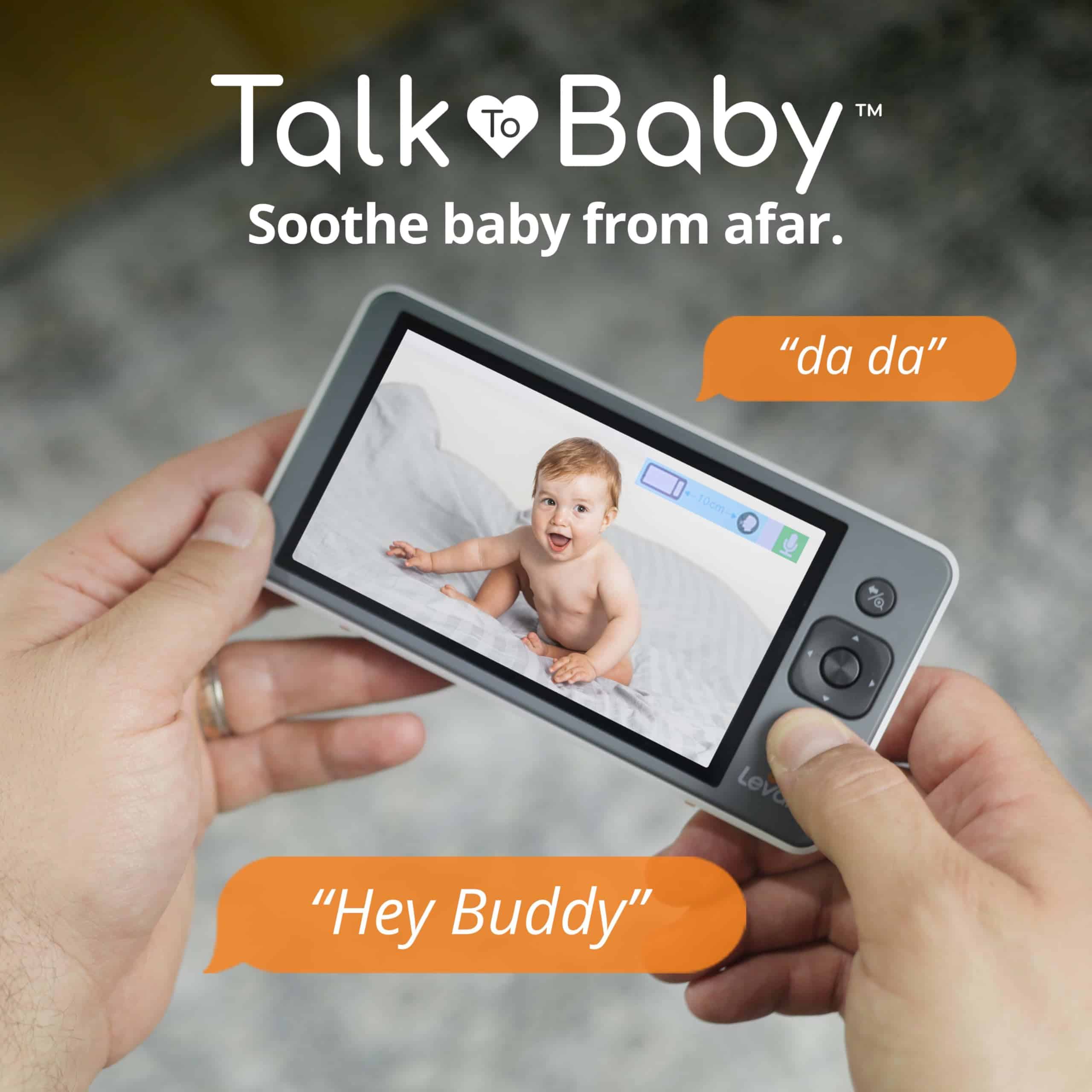 Monitor de bebé de video Levana Ella, pantalla de 5'' 720P, - Imagen 7