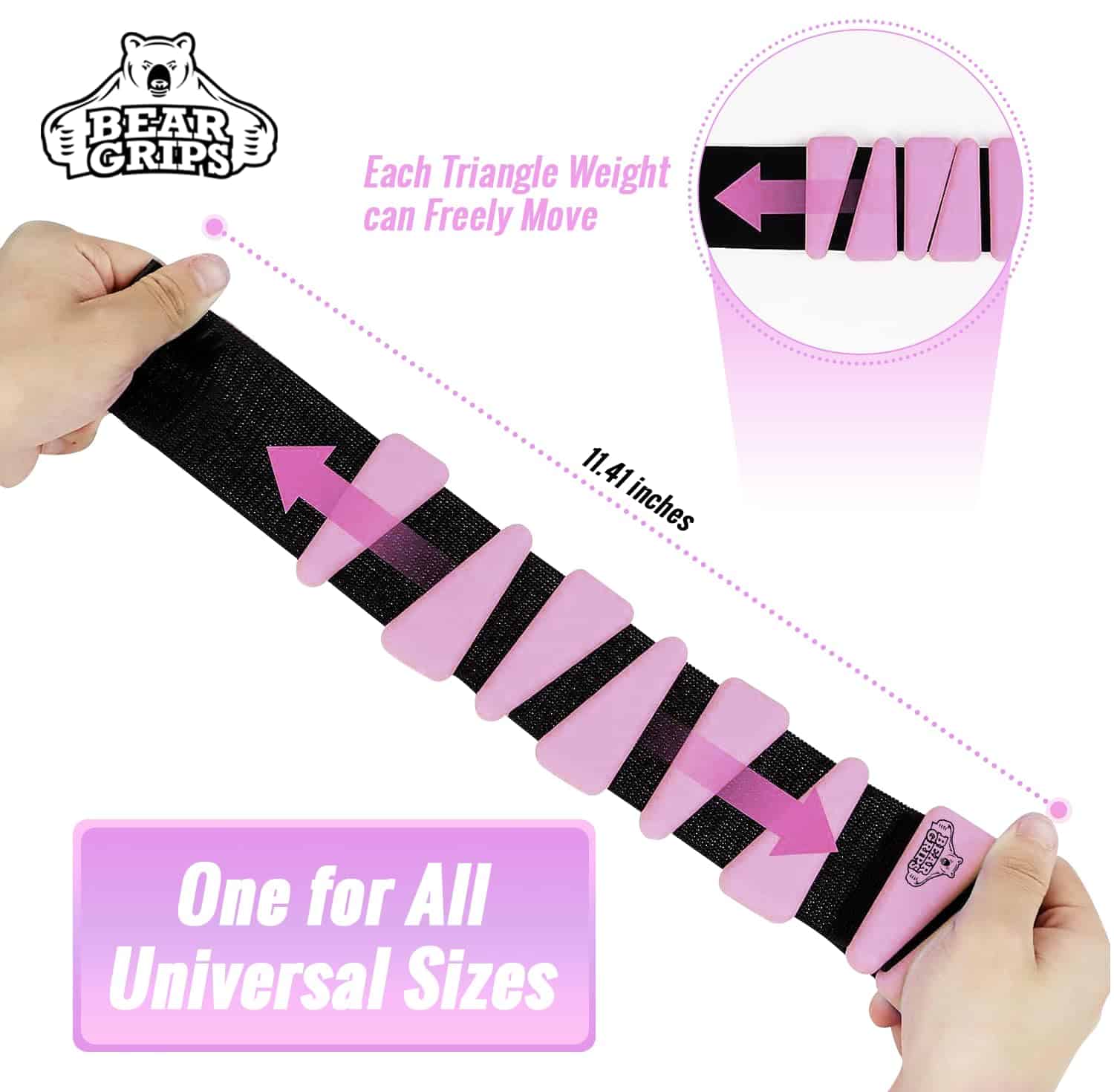Pesas de muñeca y tobillo Bear Grips - Equipo de gimnasio - Imagen 3