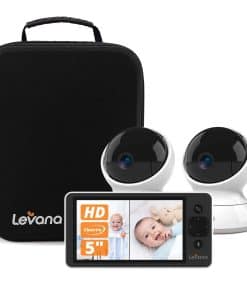 Monitor de Bebé de Video Levana Ella, SIN WiFi, 2 Cámaras