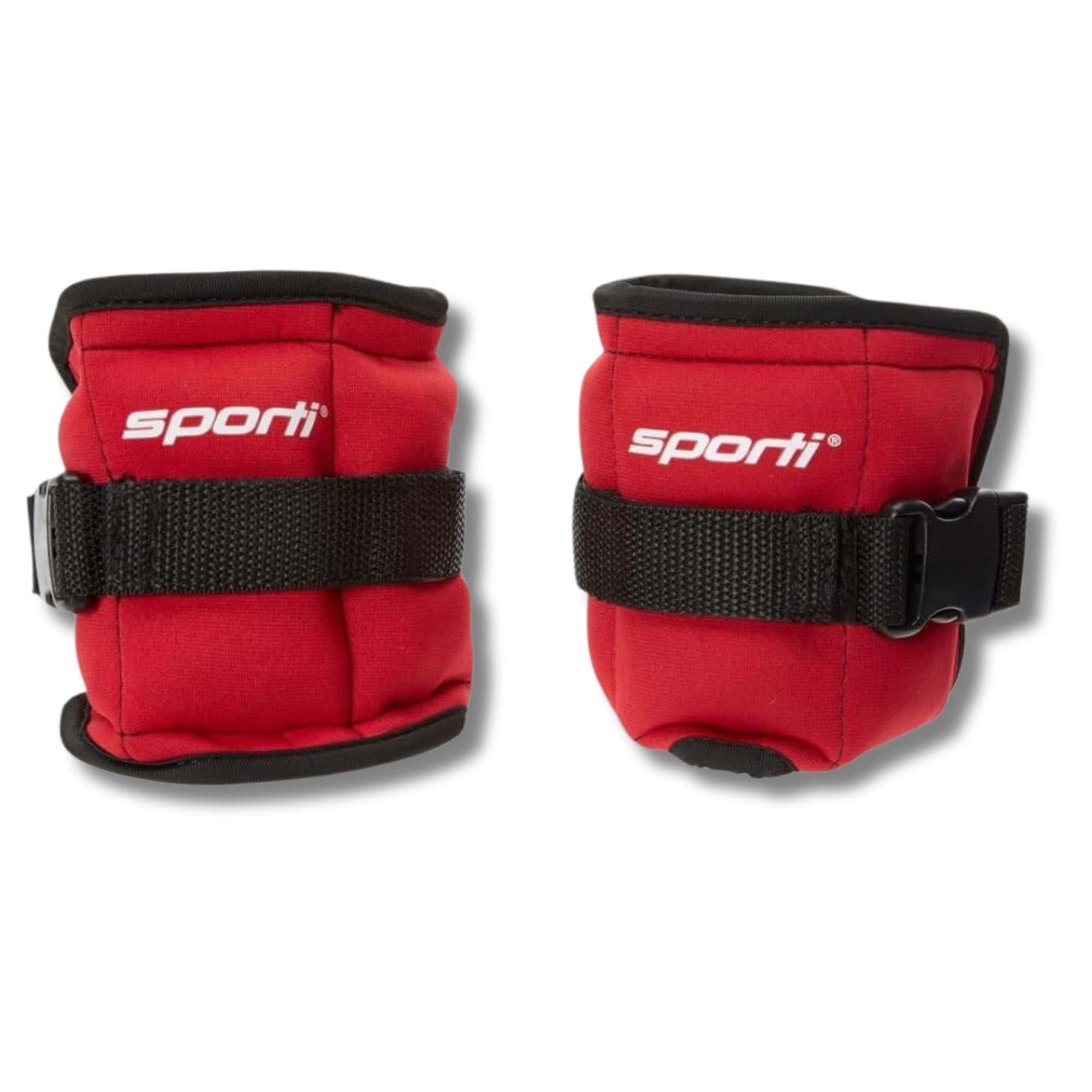 Pesas para Tobillo de Fitness Sporti de 3 lbs - Rojo - 3 lb