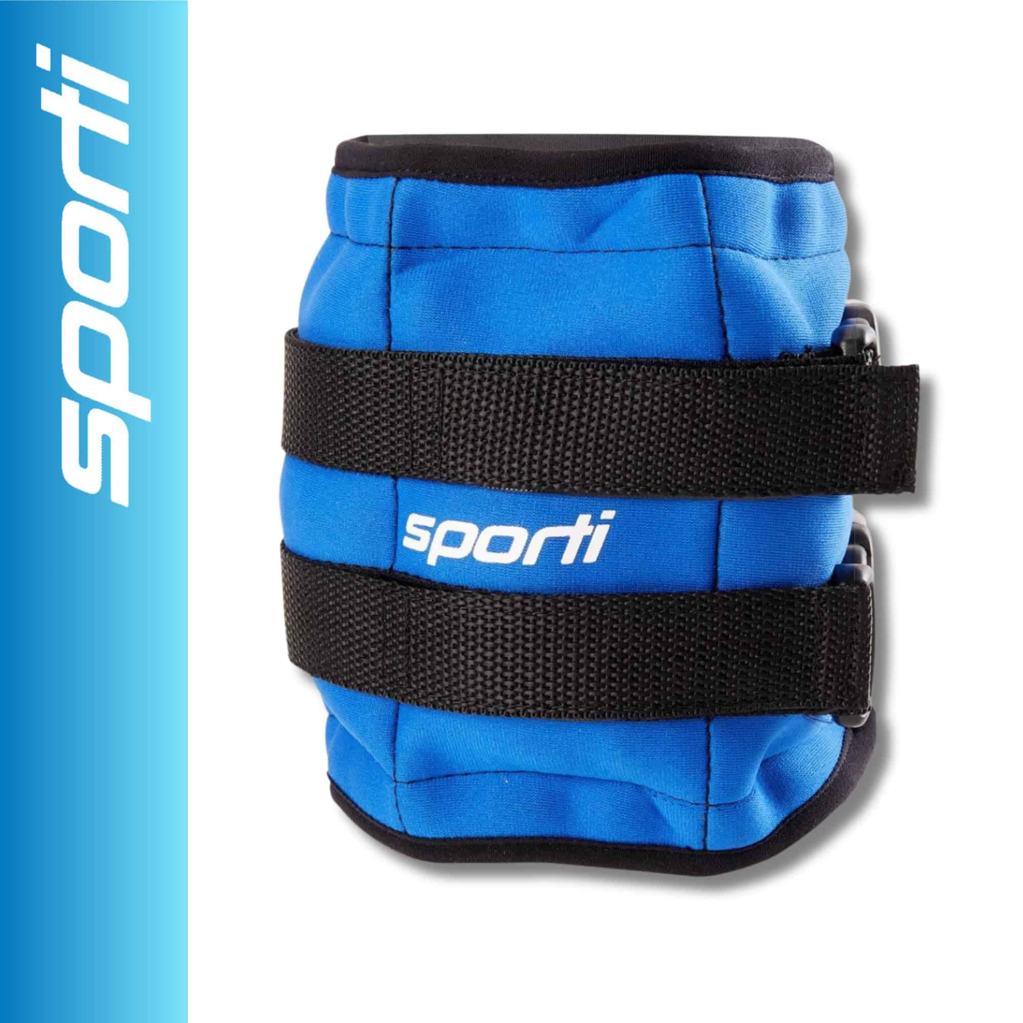 Pesas para Tobillos de Fitness Sporti de 5 lbs - Azul - 5 lb - Imagen 4
