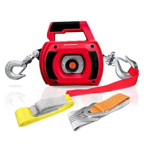 Malacate de taladro portátil FITHOIST 1000LBS, Malacate