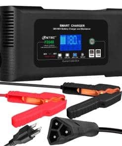 Cargador de batería para automóvil iSunergy, 18 amperios