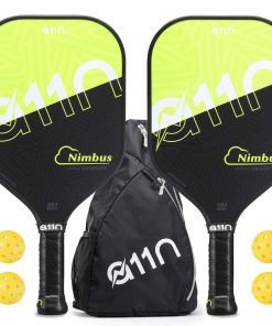 Set de 2 Palas de Pickleball A11N con Superficie de Grafito