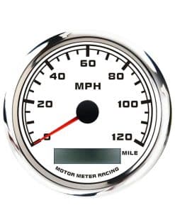 MOTOR METER RACING W Pro 110mm 4-3/8" Velocímetro GPS