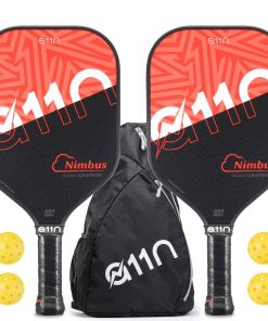 Set de 2 Paletas de Pickleball A11N con Superficie de