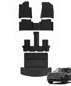 Juego de tapetes para piso y maletero Auxko para Hyundai