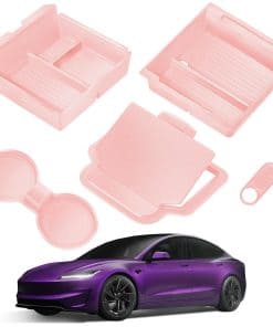 Bandeja organizadora de consola central TSLDRV -Rosa