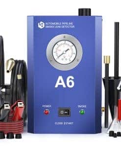 KOLSOL Detector de Humo para Automóviles con Manómetro de