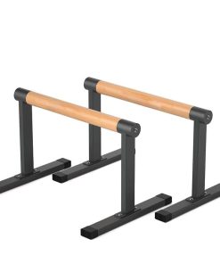 Bounabay Barra Paralela y Dip Bar de Madera de 11,8" con