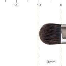 Brocha de sombra de ojos de la serie BISYODO -Negro - Imagen 5