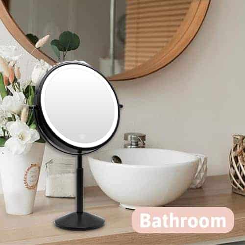 Espejo de Maquillaje Iluminado de 9", TUSHENGTU 10X/1X - Imagen 10