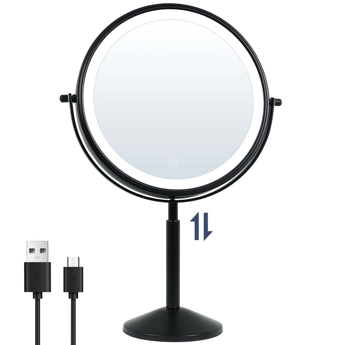 Espejo de Maquillaje Iluminado de 9", TUSHENGTU 10X/1X - Imagen 5