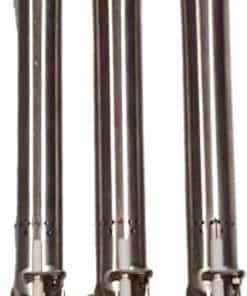Conjunto de 3 quemadores de acero inoxidable con electrodos