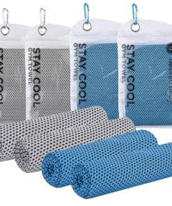 Toallas de enfriamiento de microfibra para cuello y rostro