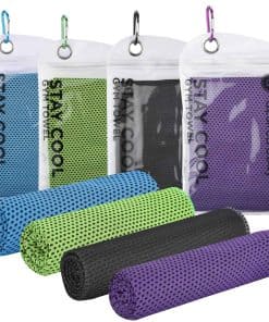 Toallas de enfriamiento de microfibra para cuello y cara de