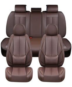 Juego completo de fundas para asientos de -Marrón