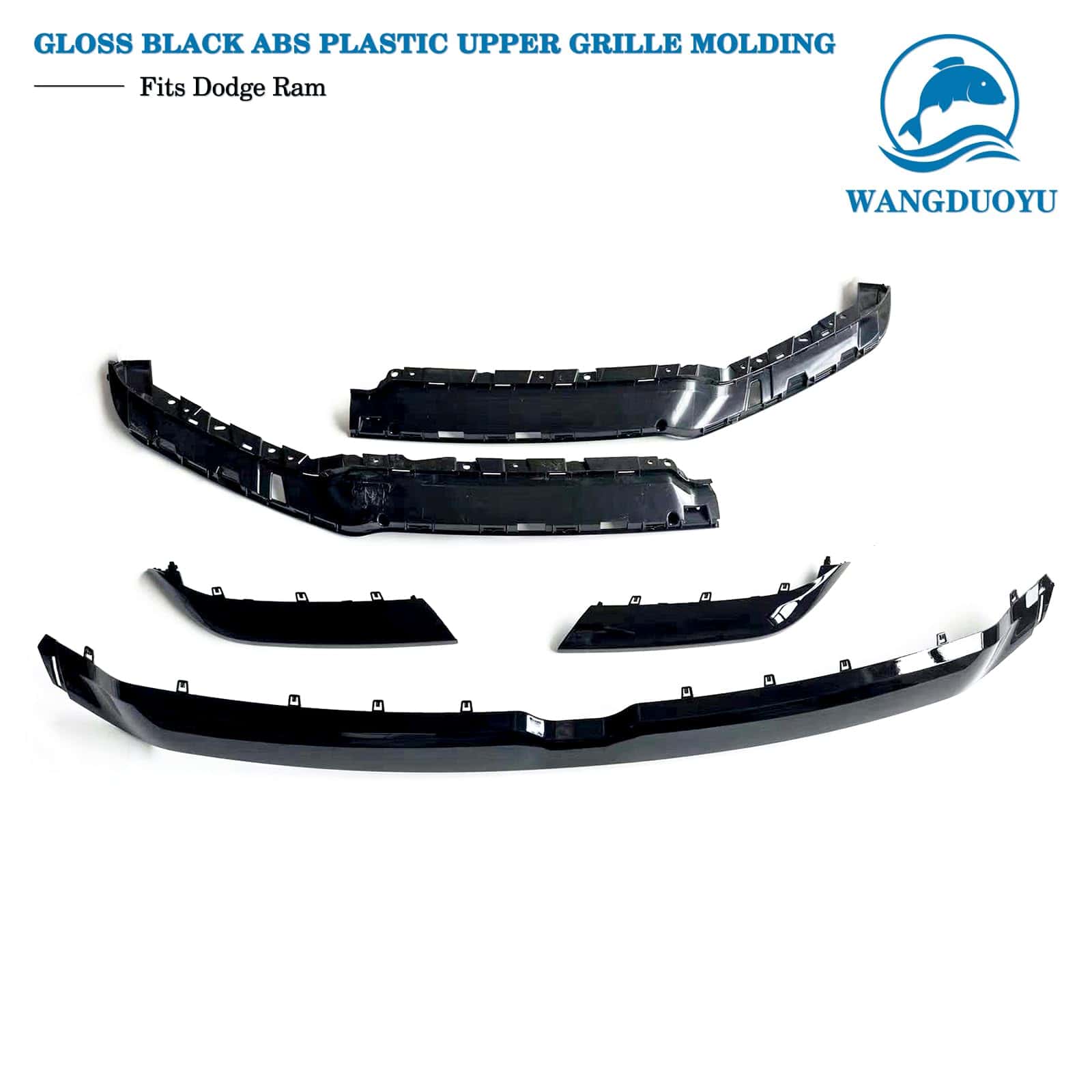 WANGDUOYU Moldura de Rejilla/Marcos superiores de acero - Imagen 7