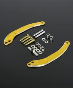 Sujetador estabilizador de vástago de dirección delantera