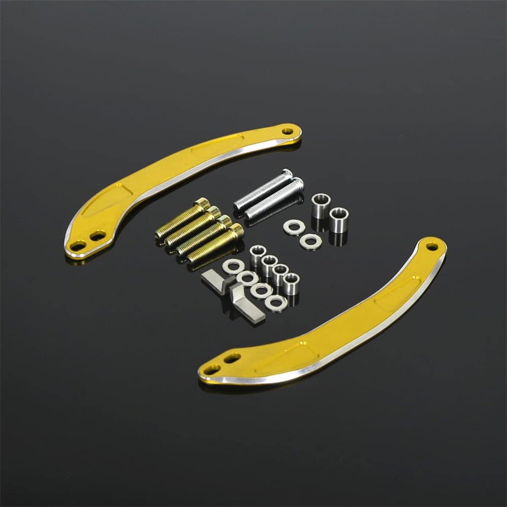 Sujetador estabilizador de vástago de dirección delantera