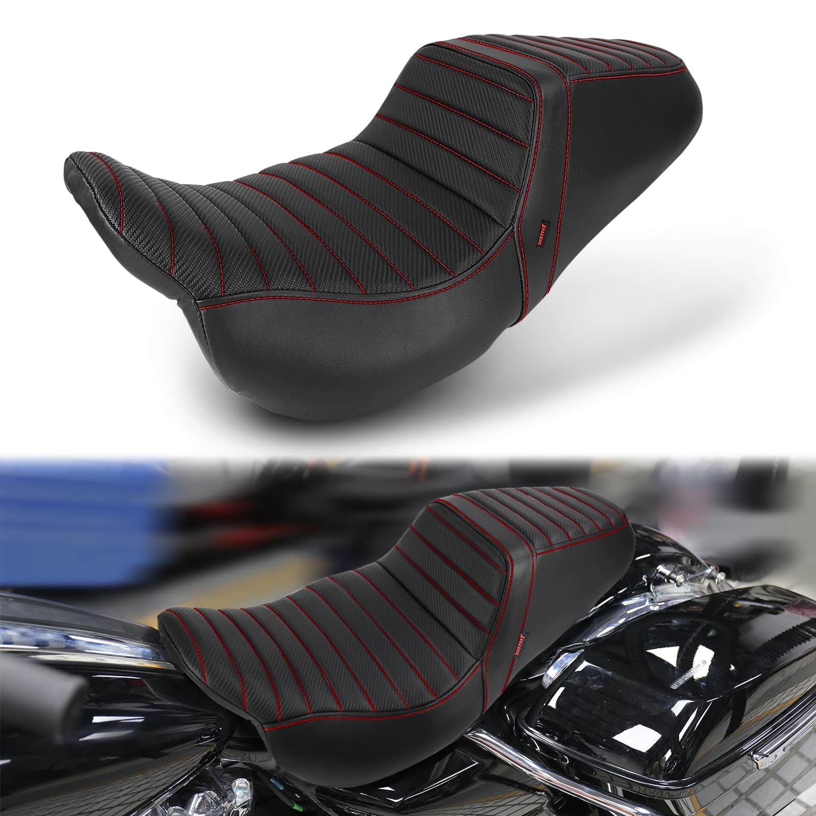 Asiento de gel para piloto y pasajero JUNJUMOTO compatible