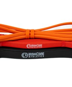 Conjunto de Bandas de Ejercicio Naranja, Roja y Negra de