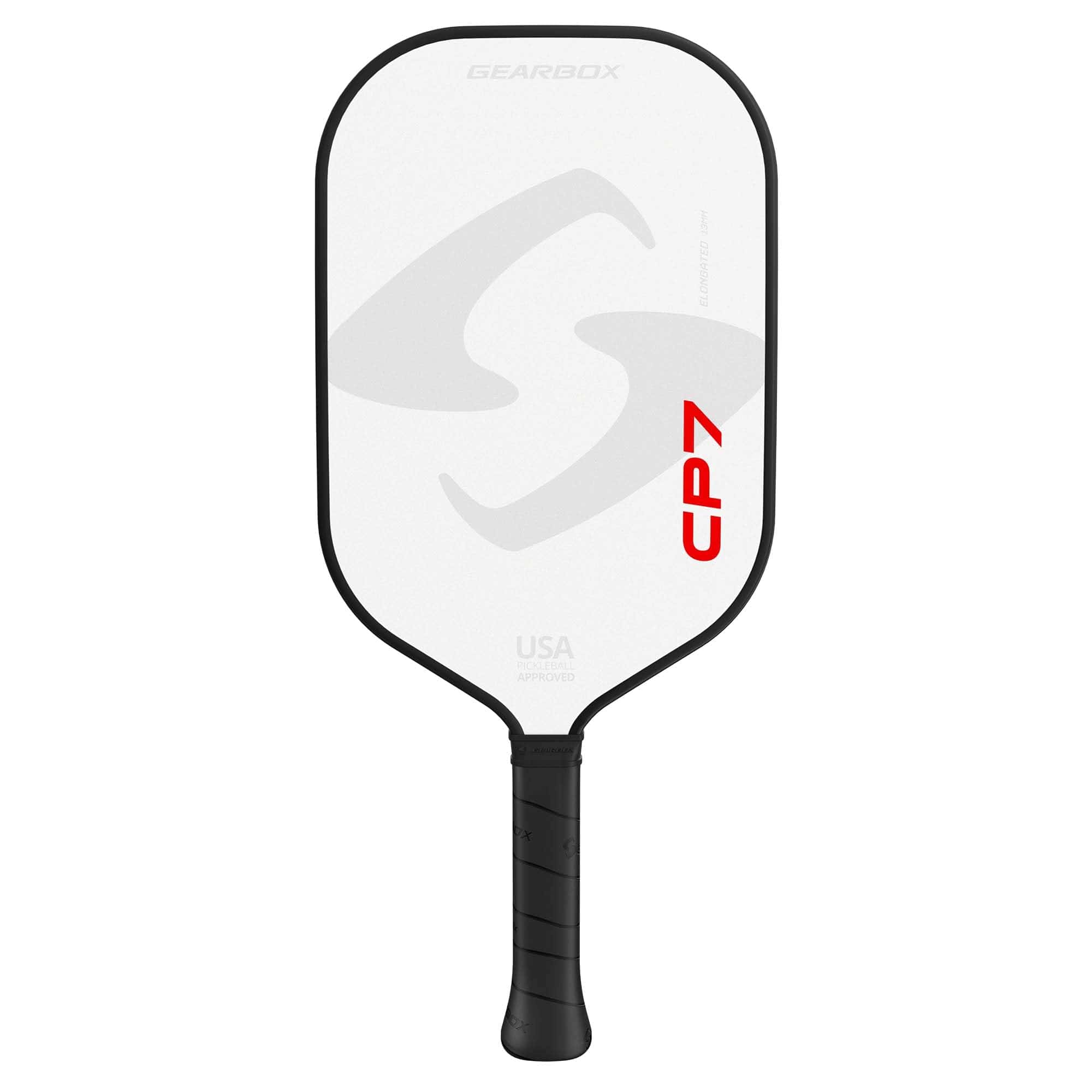 Pala de Pickleball Gearbox CP7, 8 Oz, Blanco