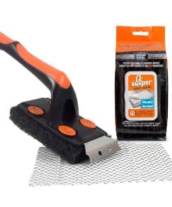 Set de Limpiador para Parrilla de Barbacoa Q-Swiper XL