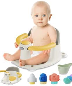 Asiento de Baño para Bebés TOSGN, Asiento de -Amarillo