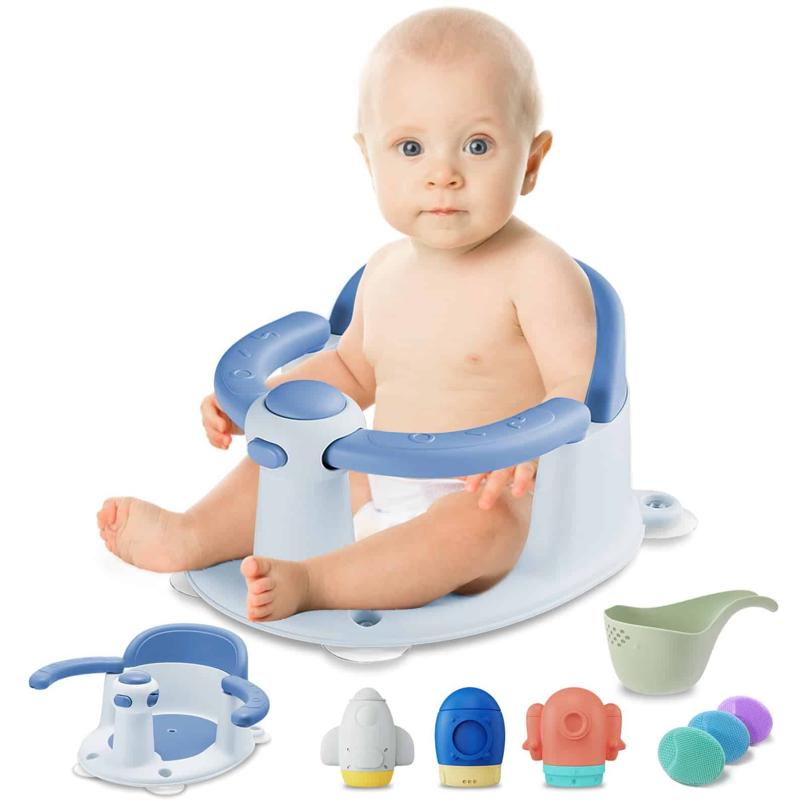 Asiento de Baño para Bebés TOSGN, Asiento de Bañera