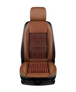 Funda de Asiento de Coche de Perlas de Madera WOWESOTICA,