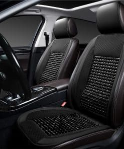 Cubierta de Asiento de Coche de Perla de Madera WOWESOTICA,