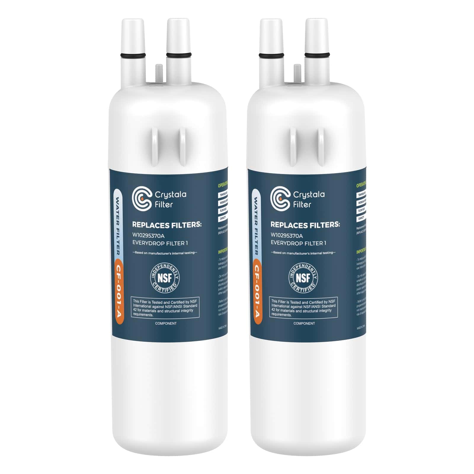 Filtros de Agua para Refrigerador Crystala Compatible con