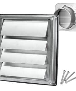 Tapa de ventilación de pared externa de 4 pulgadas con