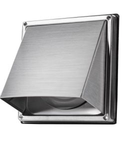 Tapa de ventilación externa de pared de 4 pulgadas con