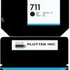 Plotter Inc CZ129A Paquete de 2 Cartuchos 711 de Tinta