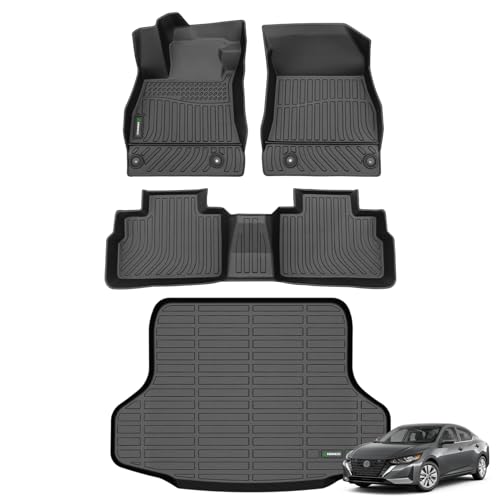 ANBINGO - Tapetes de piso y forro de carga para Nissan